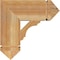 Ekena Millwork Olympic Arts & Crafts Rough Sawn Bracket, Western Red Cedar, 6"W x 18"D x 18"H BKT06X18X18OLY03RWR - alternate 3